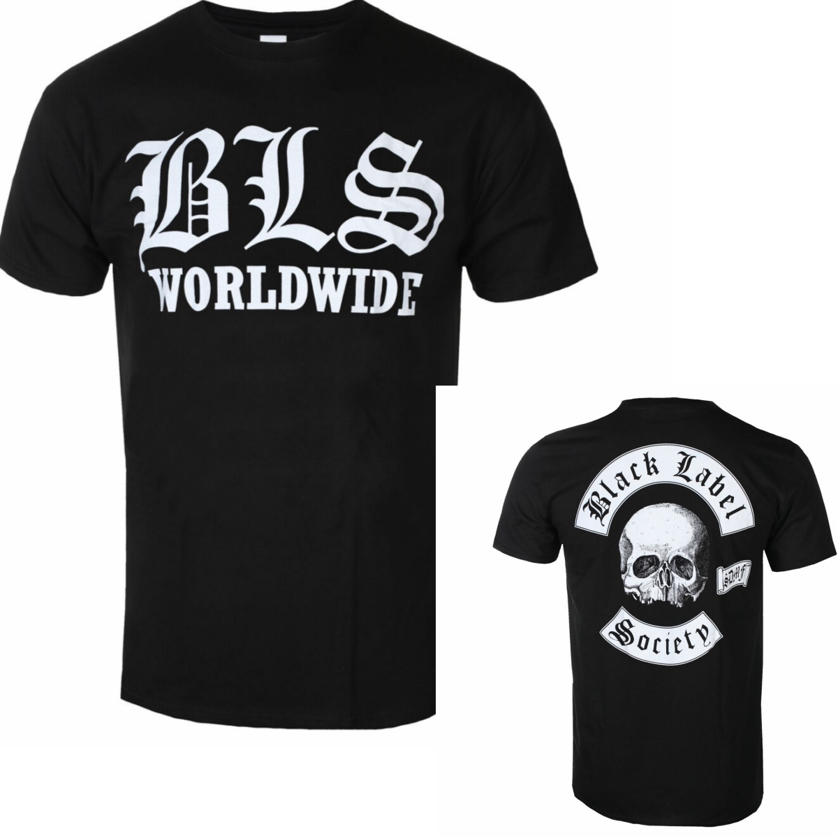 Vintage Fashion Labels - Hot Black Label Society Graphic Cotton