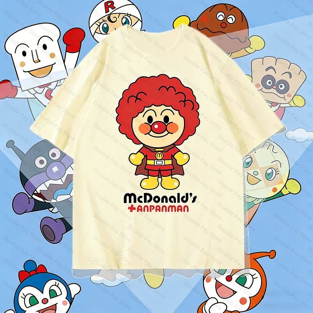 Vintage Fashion Japan - Trendy Vintage Anpanman T-Shirt Harajuku Style