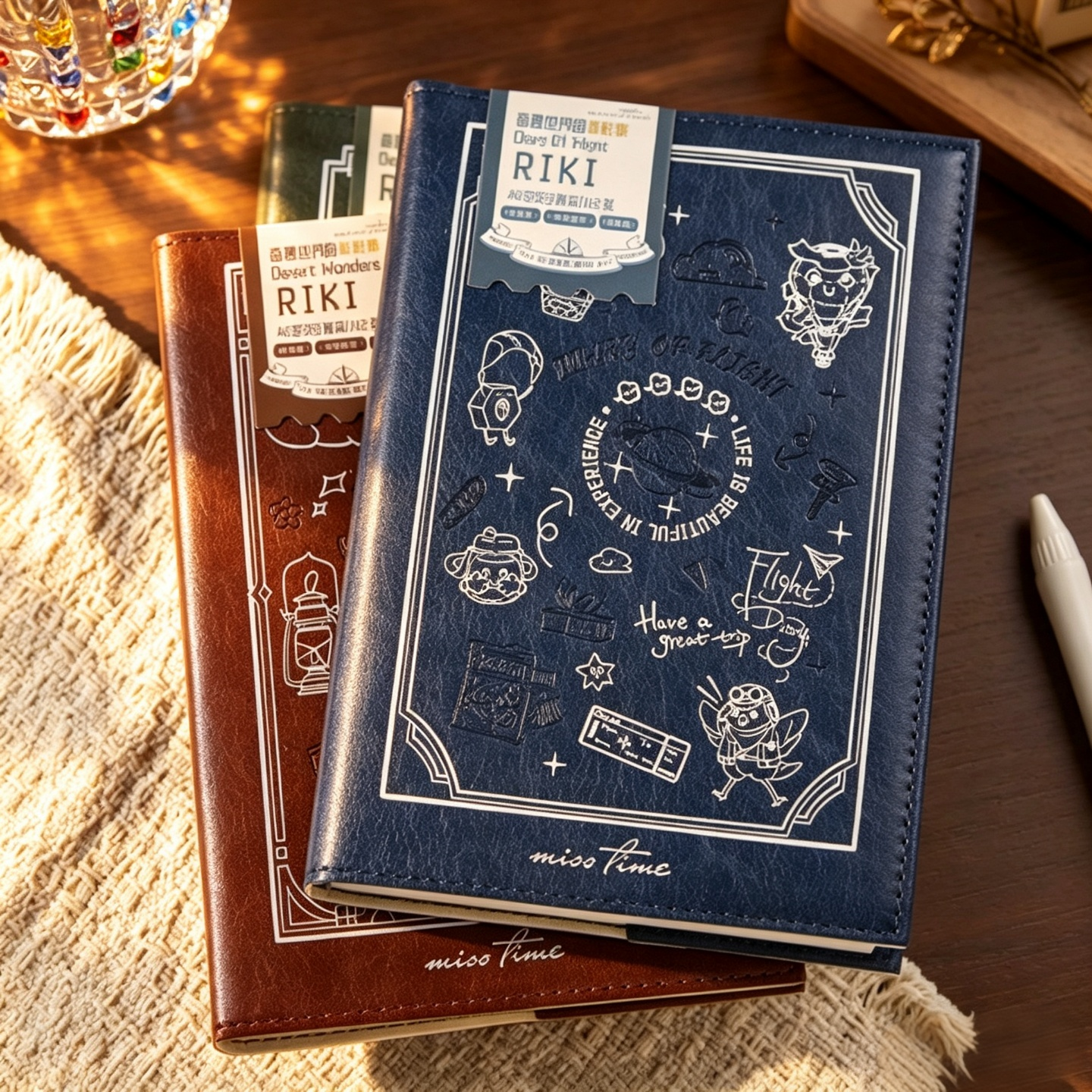 A6 Vintage Faux Leather Bound  - Vintage Fashion Journal recensie en prijs