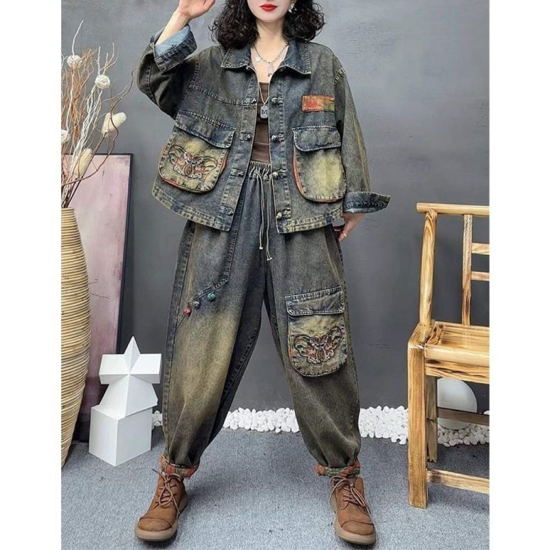 Retro Fashion Embroidered Cowb - Vintage Fashion Pieces recensie en prijs