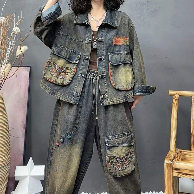 Retro Fashion Embroidered Cowb - Vintage Fashion Pieces recensie en prijs