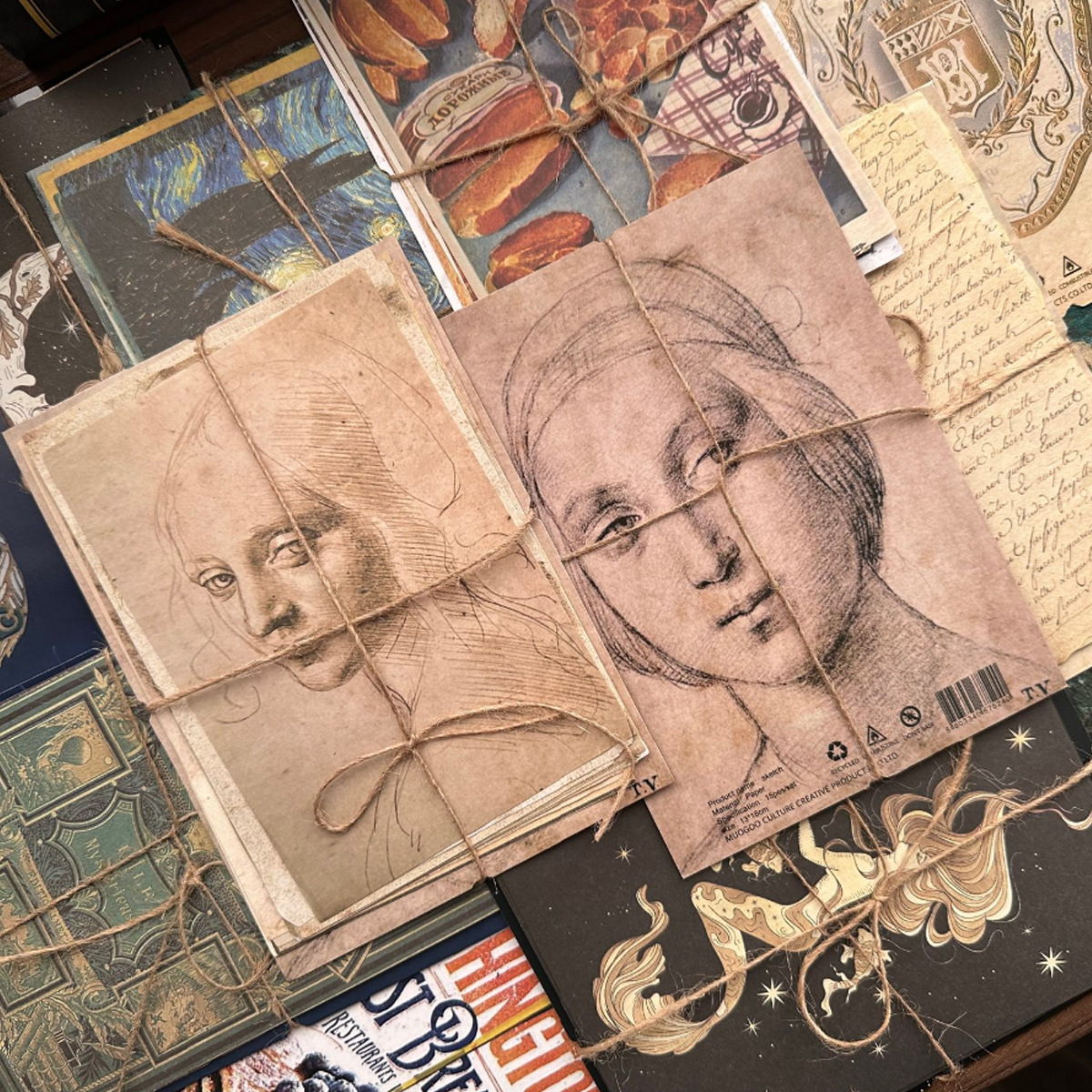 Old Fashioned Texture Paper Se - Vintage Fashion Journal recensie en prijs