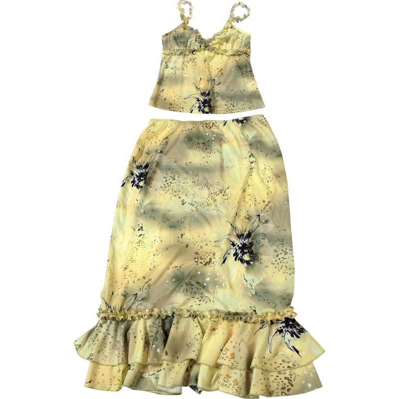 Women's Dress 2 Piece Floral P - Vintage Fashion Pieces recensie en prijs
