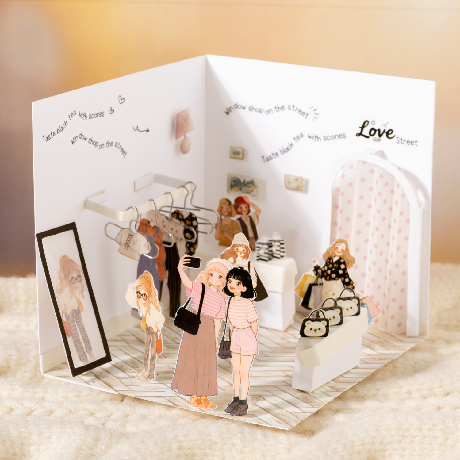 1PCS PET Vintage Girl Outfit S - Vintage Fashion Journal recensie en prijs
