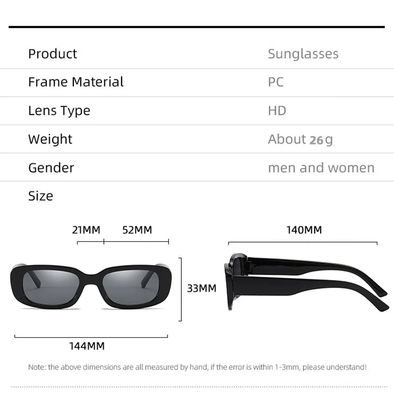 Vintage Small Square Sunglasse - Vintage Fashion Brands recensie en prijs