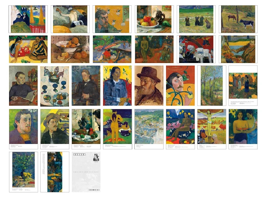 30 Sheets/Lot Artist Paul Gaug - Vintage Fashion Journal recensie en prijs