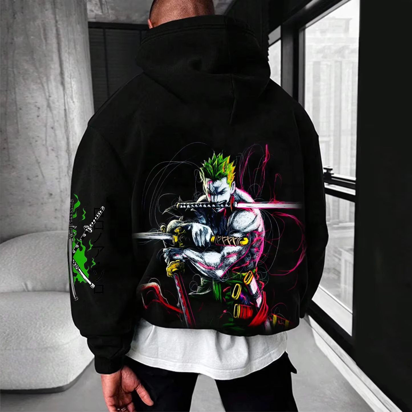 Anime One Piece Zoro Vintage O - Vintage Fashion Japan recensie en prijs