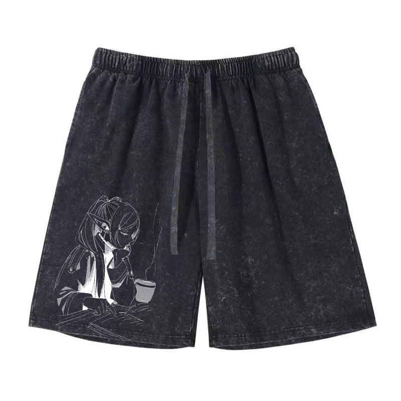 Anime Frieren Shorts Vintage W - Vintage Fashion Japan recensie en prijs