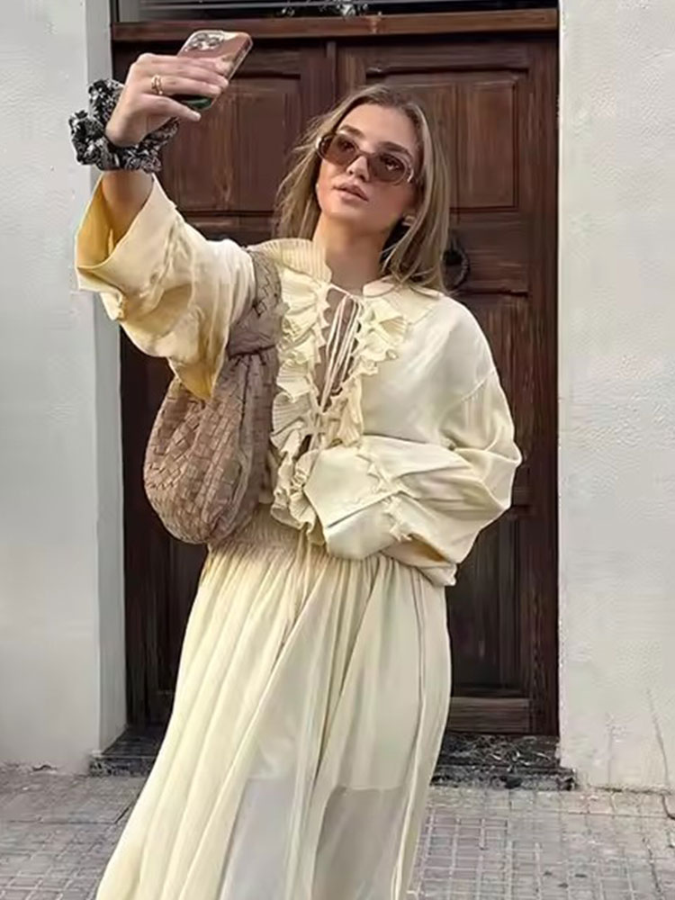 HH Elegant Womens Retro Ruffle - Vintage Fashion Retro Outfit recensie en prijs