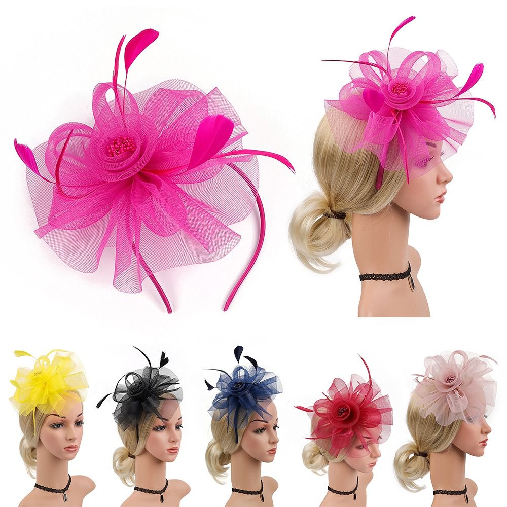 Feathers Ribbon Fascinator Hat - Vintage Fashion Hats recensie en prijs