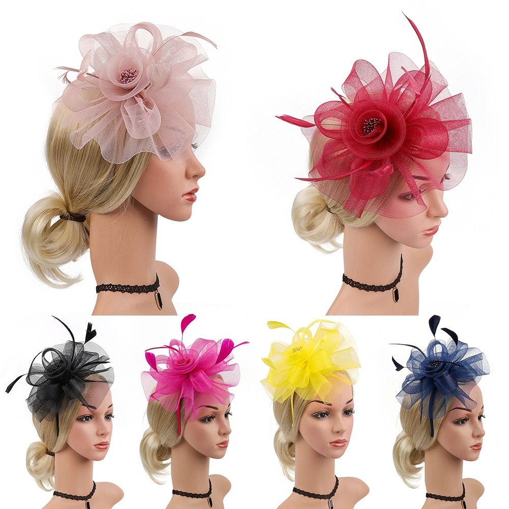 Feathers Ribbon Fascinator Hat - Vintage Fashion Hats recensie en prijs