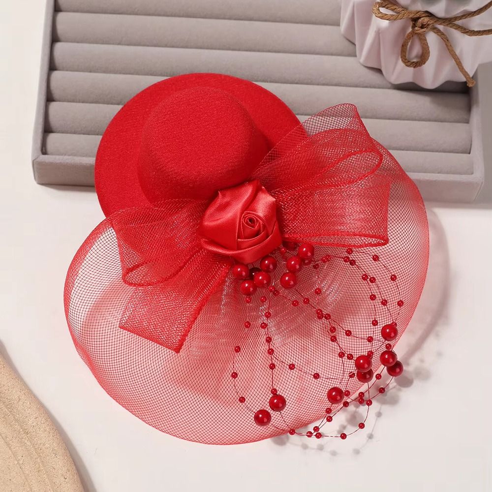 Fashion Elegant Mesh Top Hat B - Vintage Fashion Hats recensie en prijs