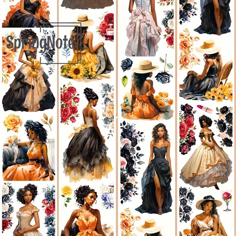 2m/Roll Matte PET Tape Vintage - Vintage Fashion Journal recensie en prijs
