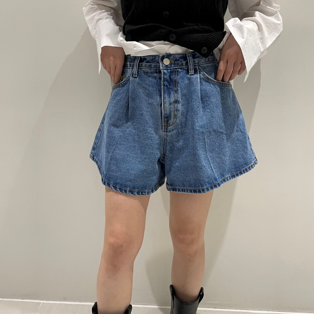 High Waist Denim Shorts Minima - Vintage Fashion Influencer recensie en prijs