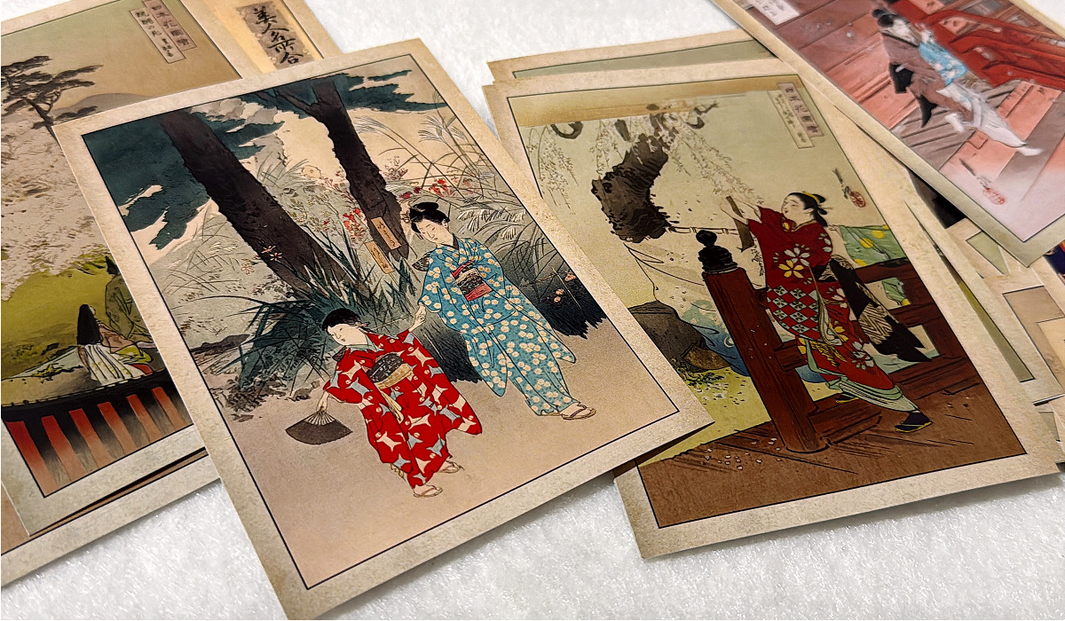 30Pcs Ogata Gekko Painting Pho - Vintage Fashion Journal recensie en prijs
