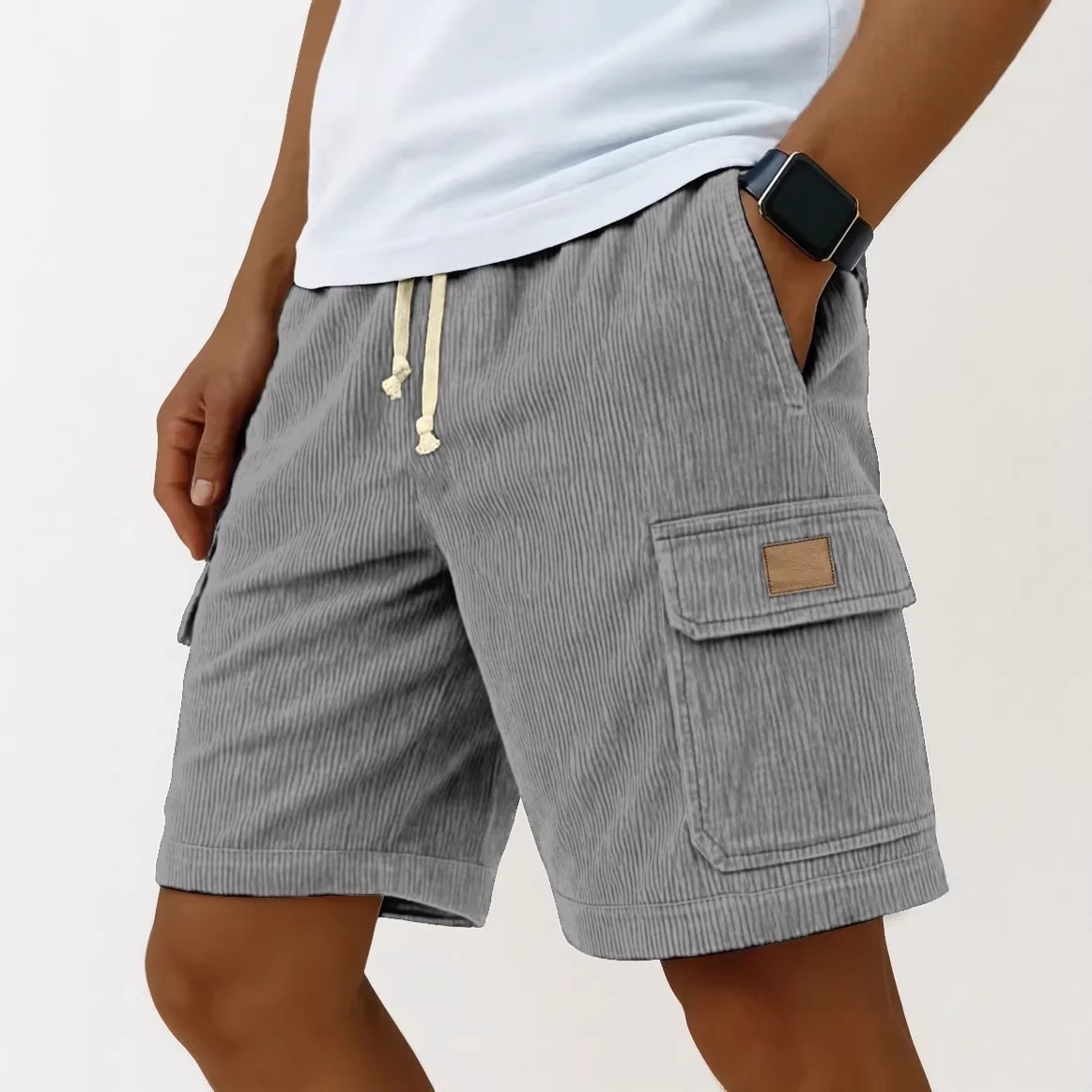 Men's Corduroy Shorts 2026 Men - Vintage Fashion Eu recensie en prijs