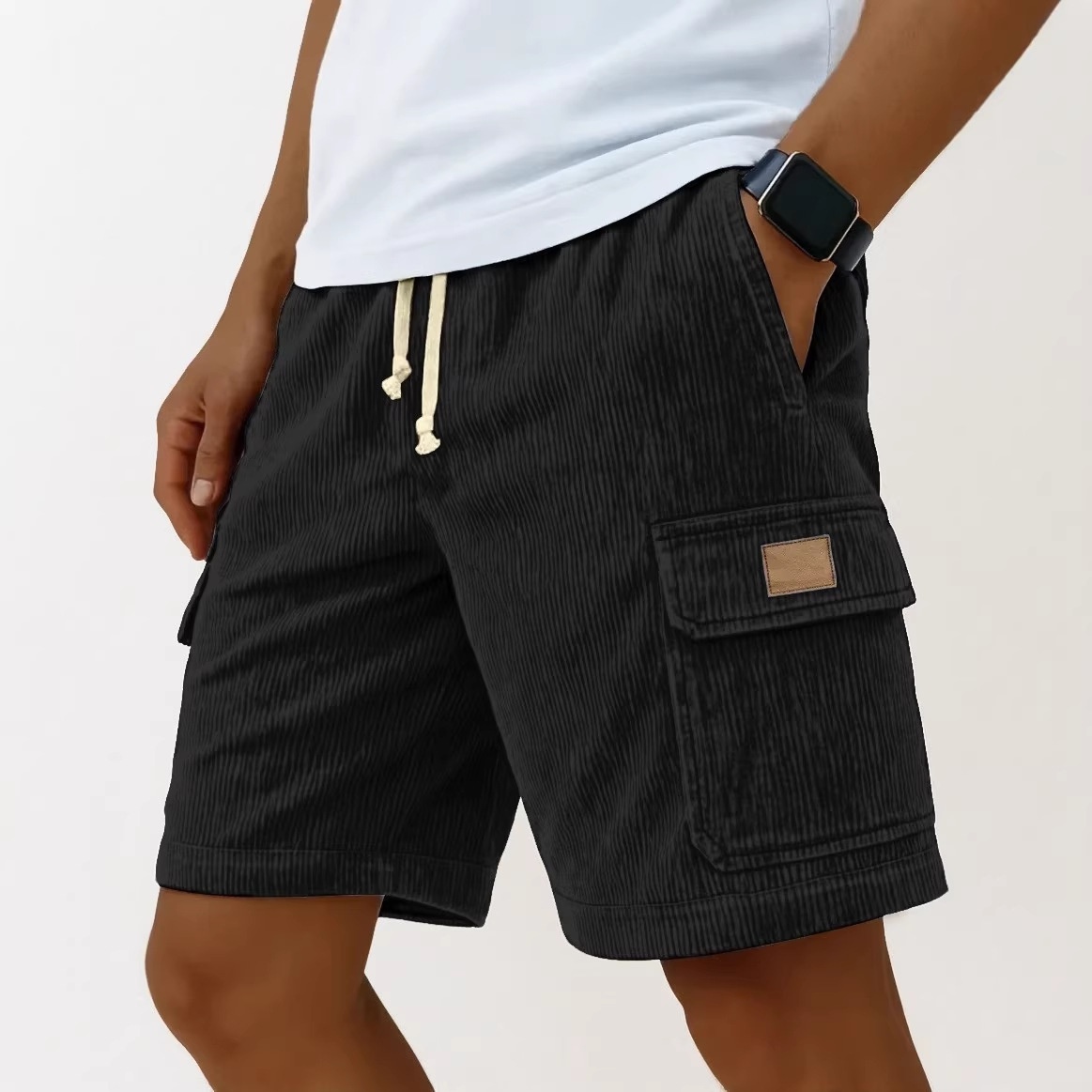 Men's Corduroy Shorts 2026 Men - Vintage Fashion Eu recensie en prijs