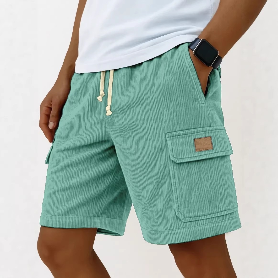 Men's Corduroy Shorts 2026 Men - Vintage Fashion Eu recensie en prijs