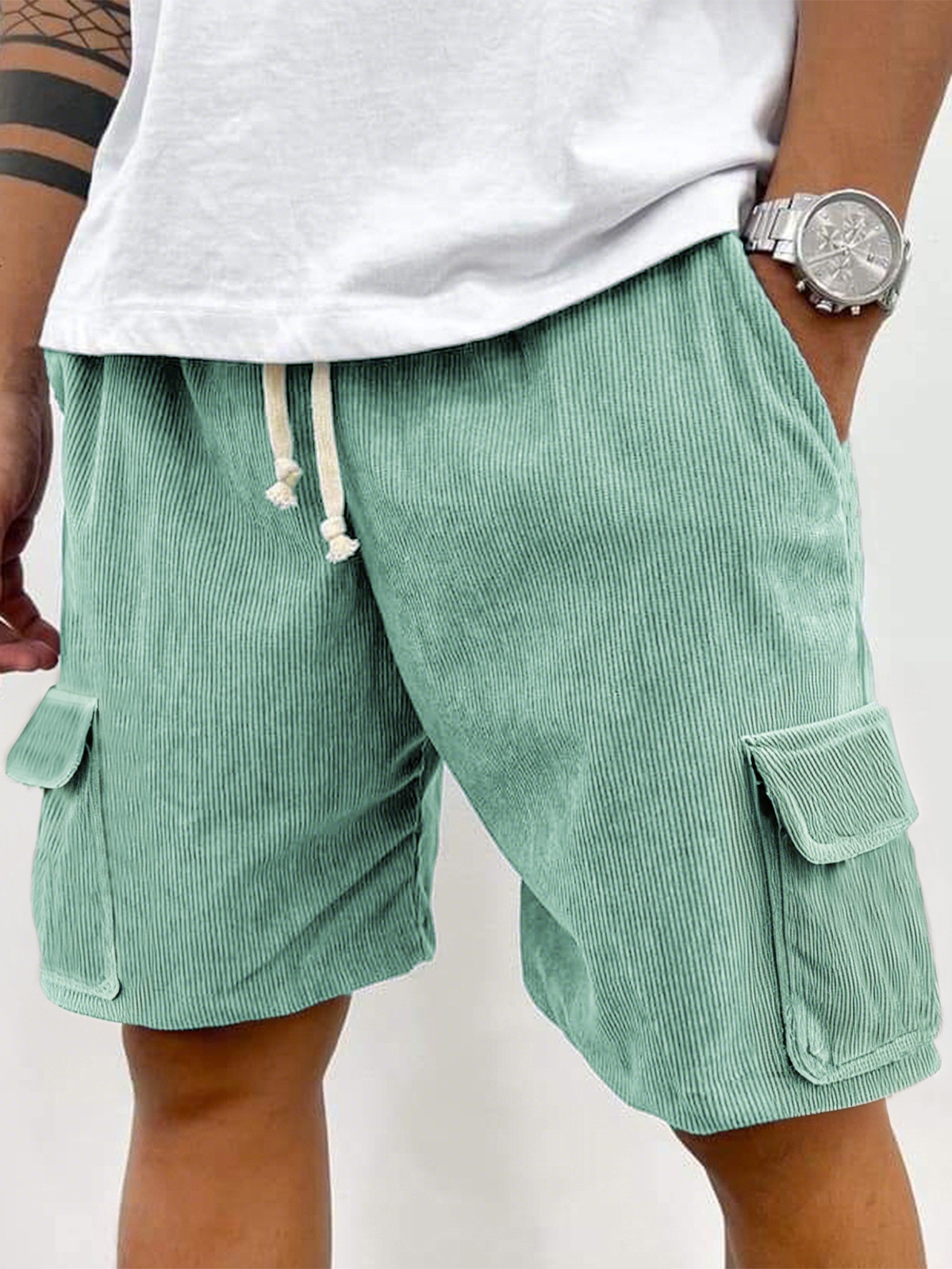 Men's Corduroy Shorts 2026 Men - Vintage Fashion Eu recensie en prijs