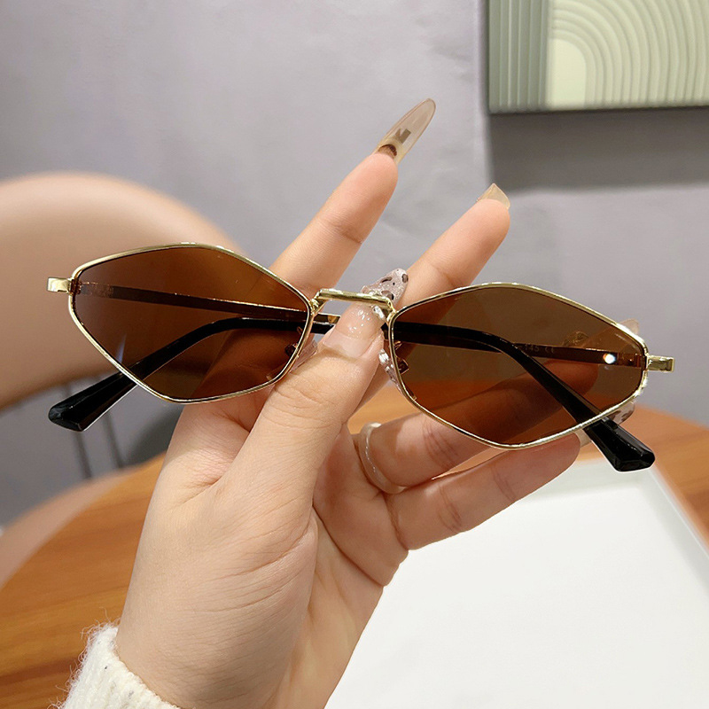 Trendy Polygonal Small Sunglas - Vintage Fashion Trends recensie en prijs