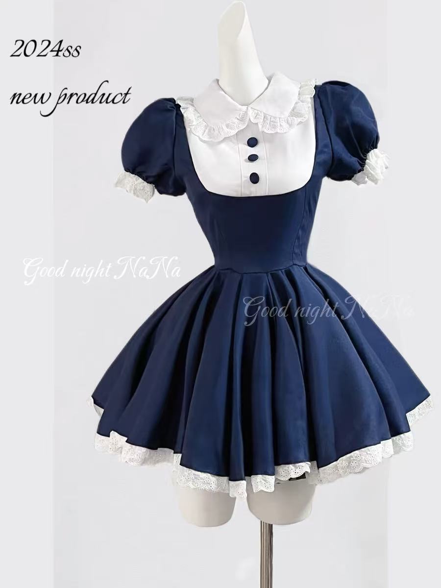 Gothic Black Lolita 3 Piece Dr - Vintage Fashion Pieces recensie en prijs