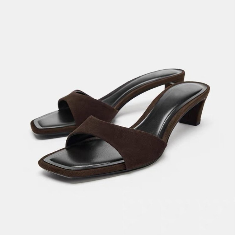 Vintage Brown Faux Suede Slipp - Vintage Fashion Design recensie en prijs