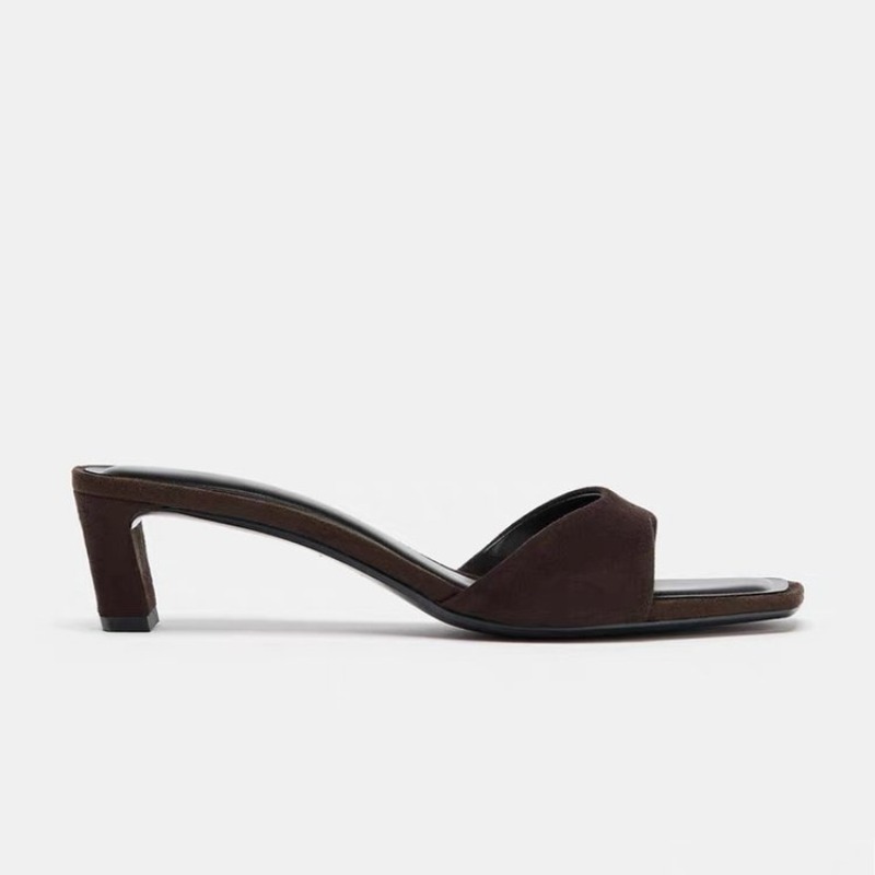 Vintage Brown Faux Suede Slipp - Vintage Fashion Design recensie en prijs