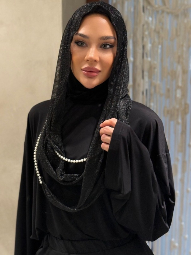 New Dubai Hood Hijab Pearl Lan - Vintage Fashion Hats recensie en prijs