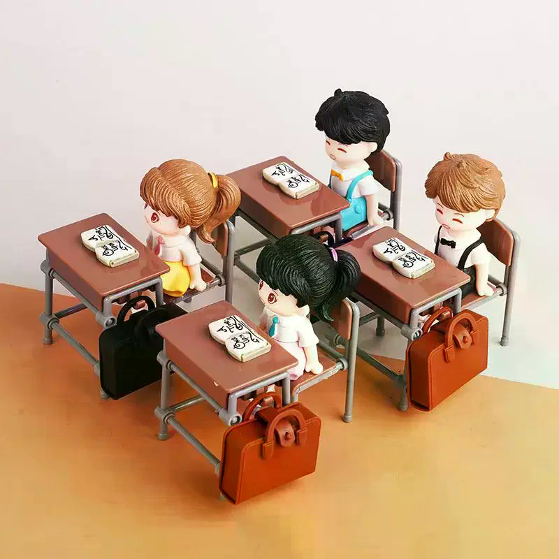 3/6PCS 1/12 Dollhouse Miniatur - Vintage Fashion Dolls recensie en prijs