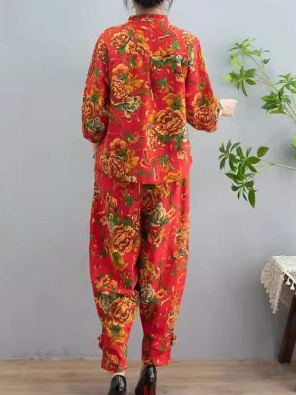 Spring Autumn Women's Ethnic S - Vintage Fashion Pieces recensie en prijs