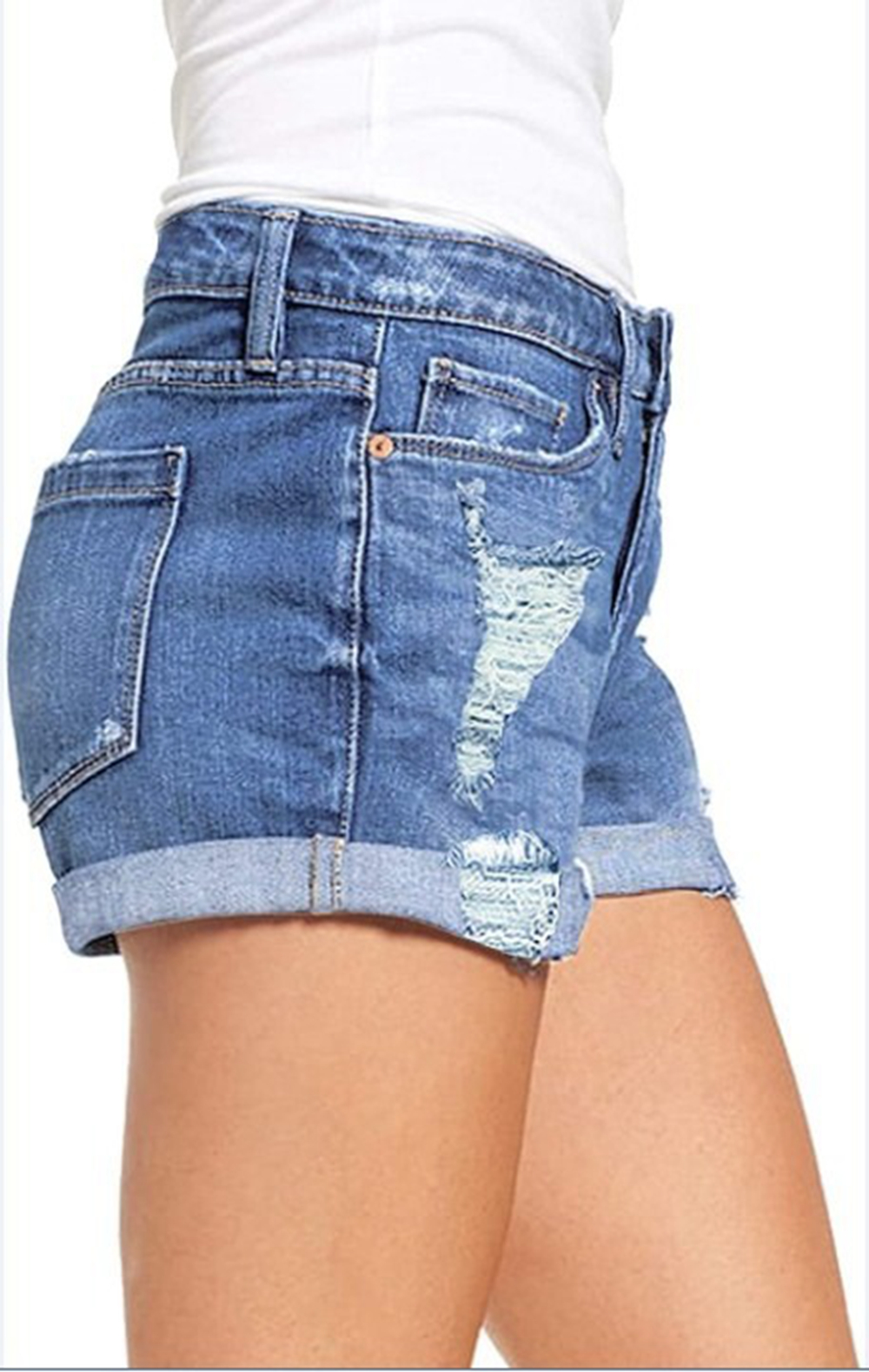 Womens Denim Jeans Shorts Sexy - Vintage Fashion Trends recensie en prijs