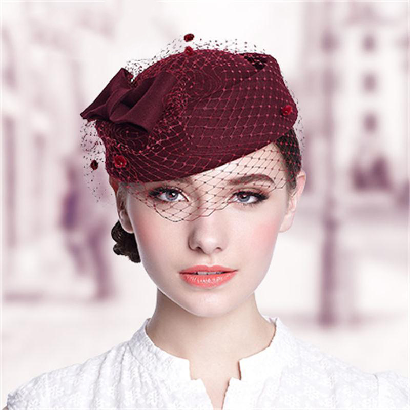 British Style Wool Beret with  - Vintage Fashion Influencer recensie en prijs