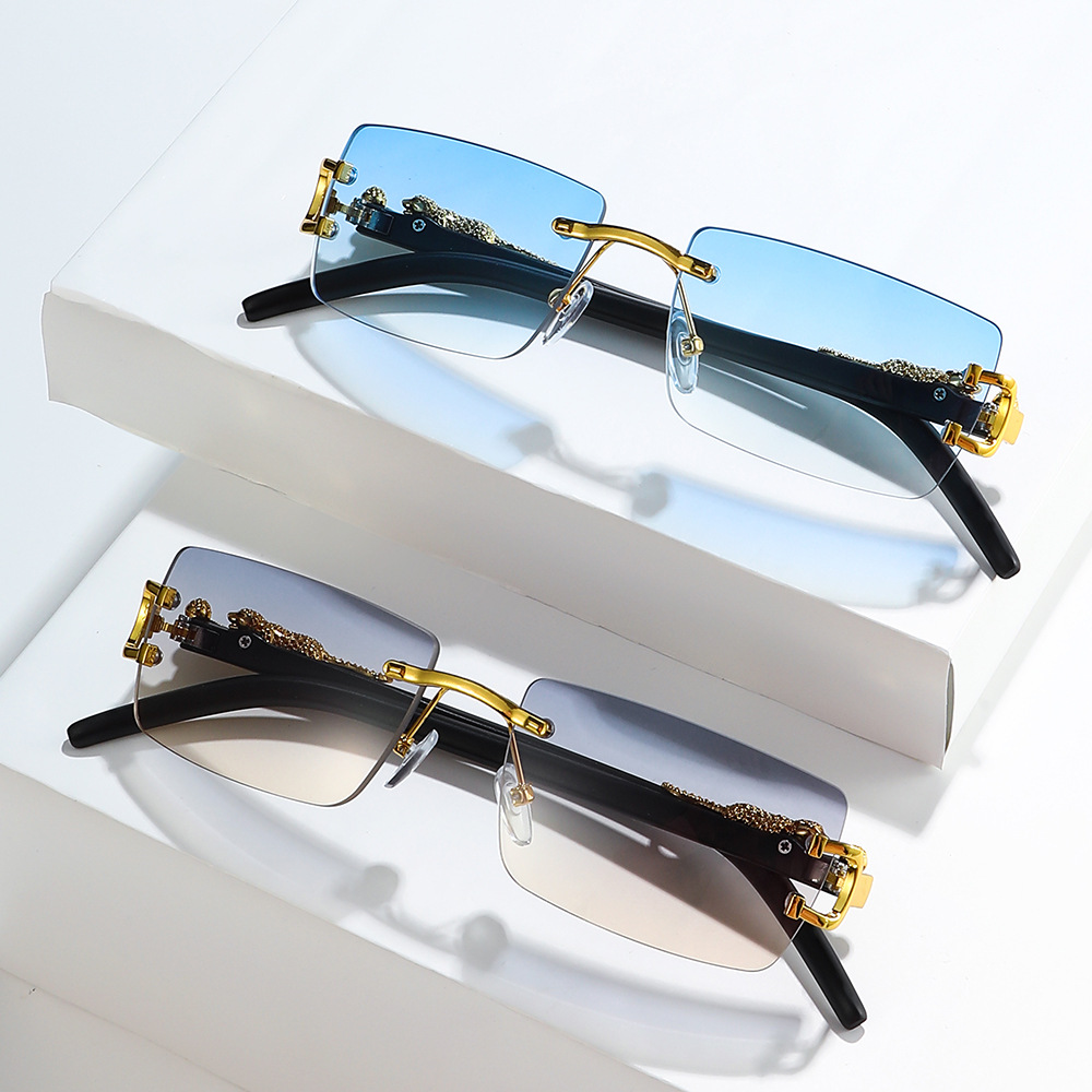 1PCS Fashion Vintage Rimless S - Vintage Fashion Brands recensie en prijs