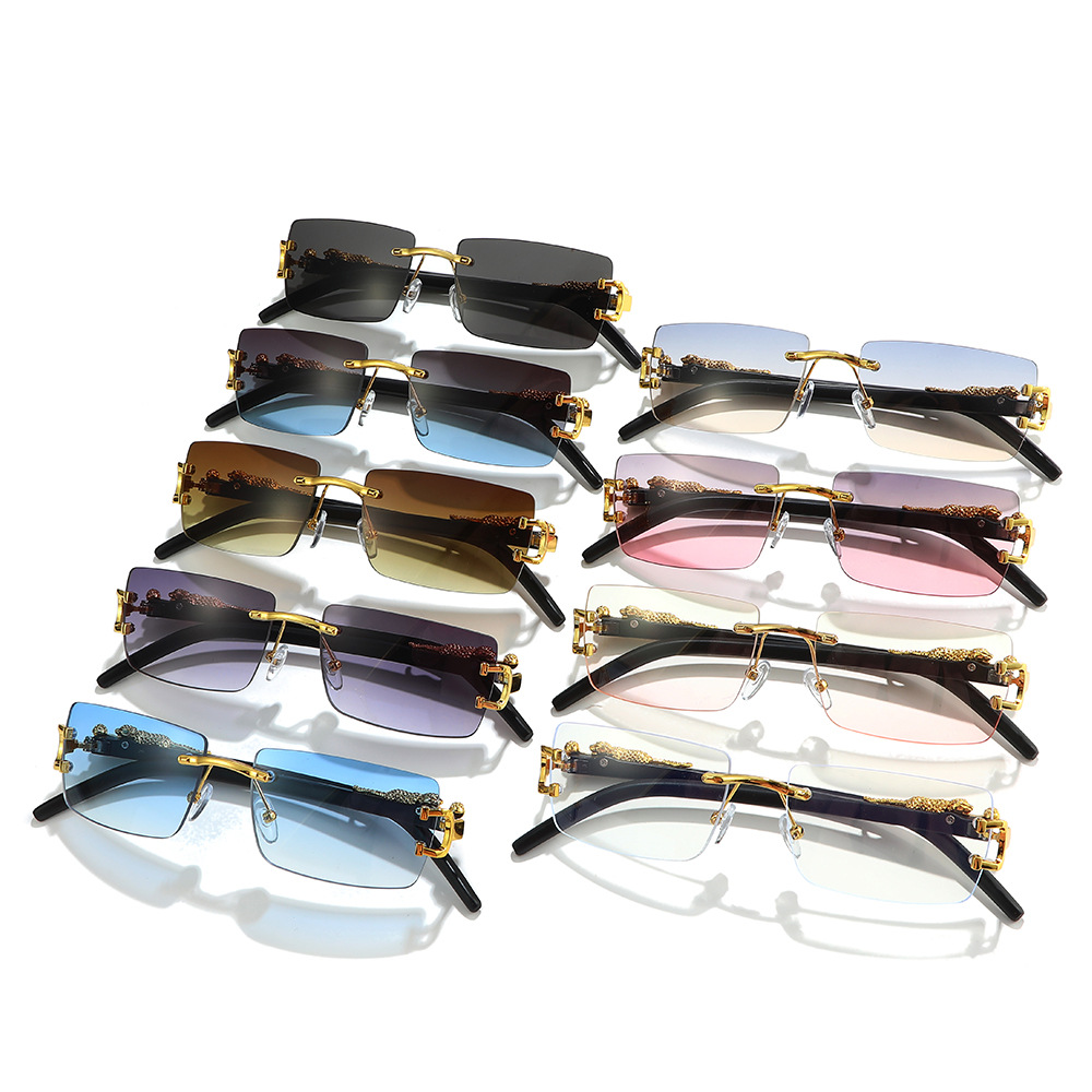 1PCS Fashion Vintage Rimless S - Vintage Fashion Brands recensie en prijs
