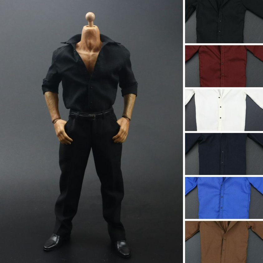 1/6 Soldier Solid Color Shirt  - Vintage Fashion Dolls recensie en prijs