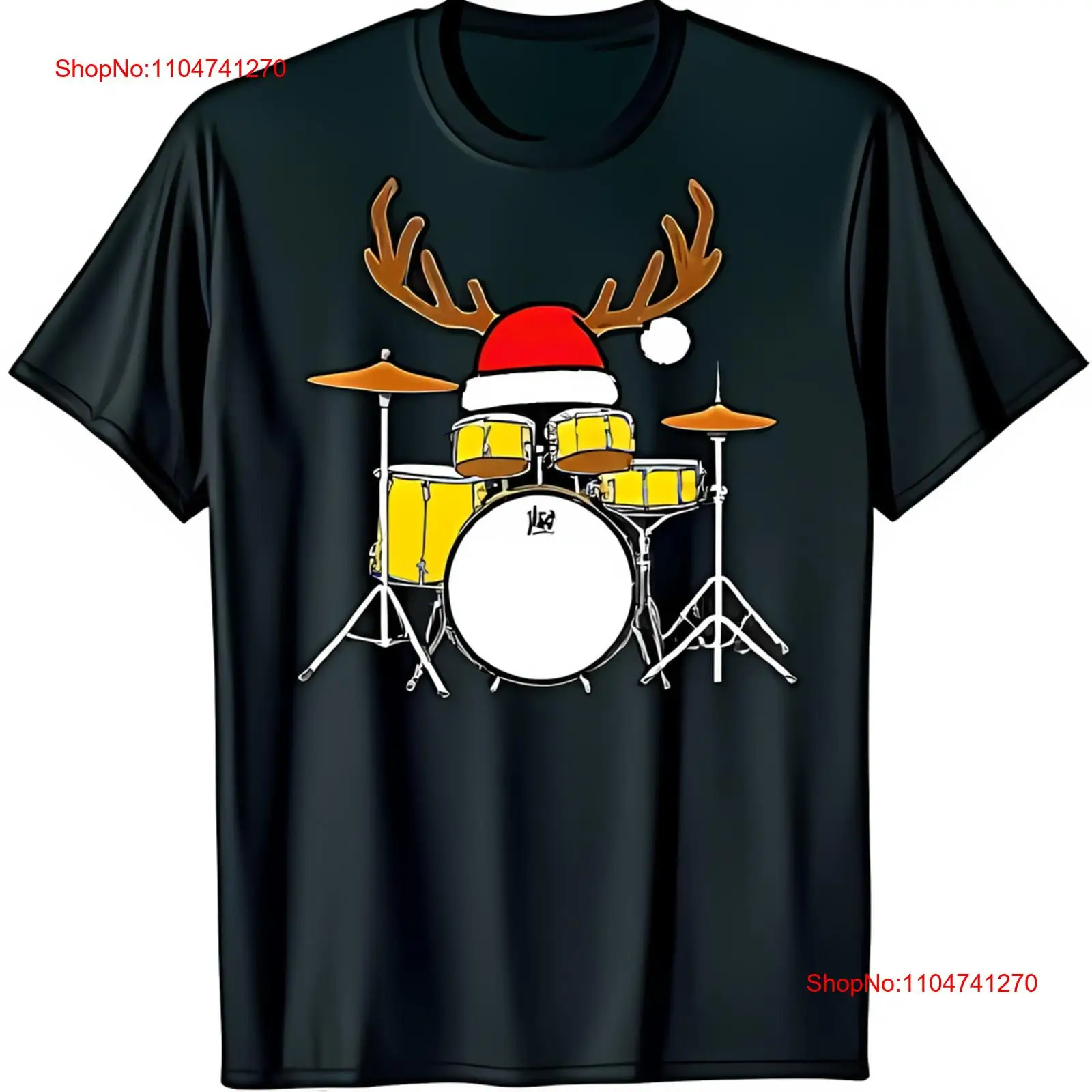 Fun Black T Shirt with Drum Se - Vintage Fashion Hats recensie en prijs