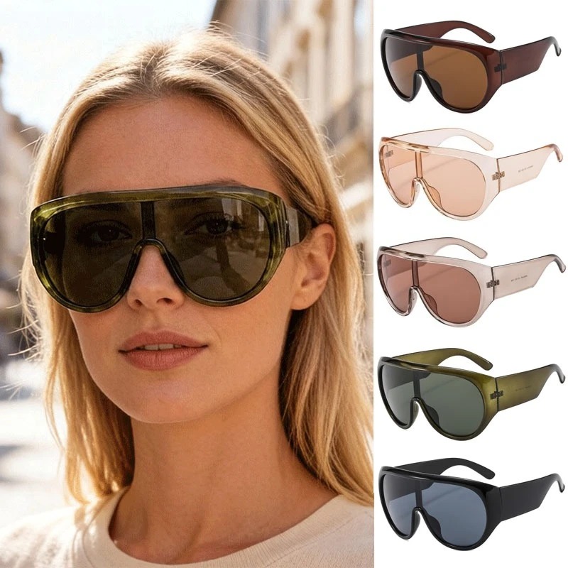 Popular Oversized Pilot Sungla - Vintage Fashion Design recensie en prijs