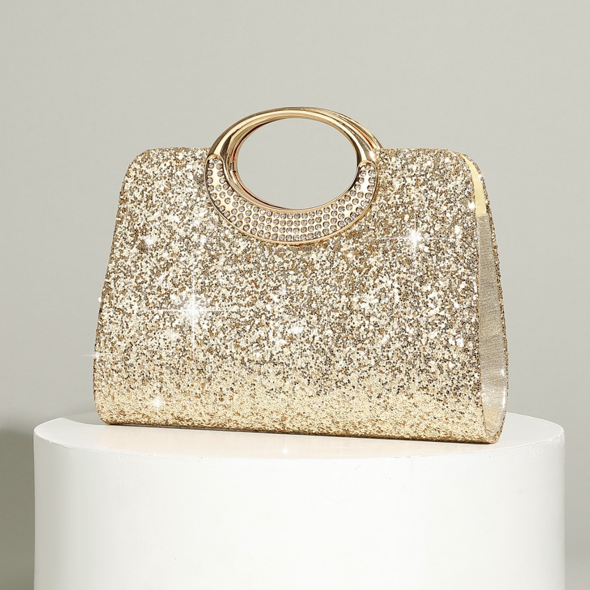 Vintage big ring handbag textu - Vintage Fashion Trends recensie en prijs