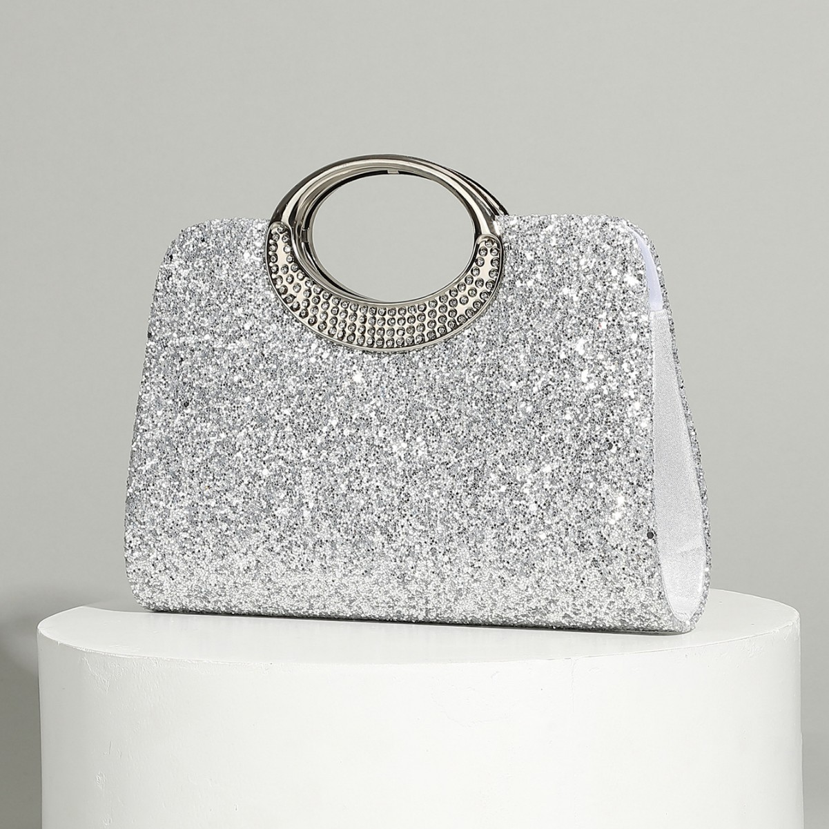 Vintage big ring handbag textu - Vintage Fashion Trends recensie en prijs