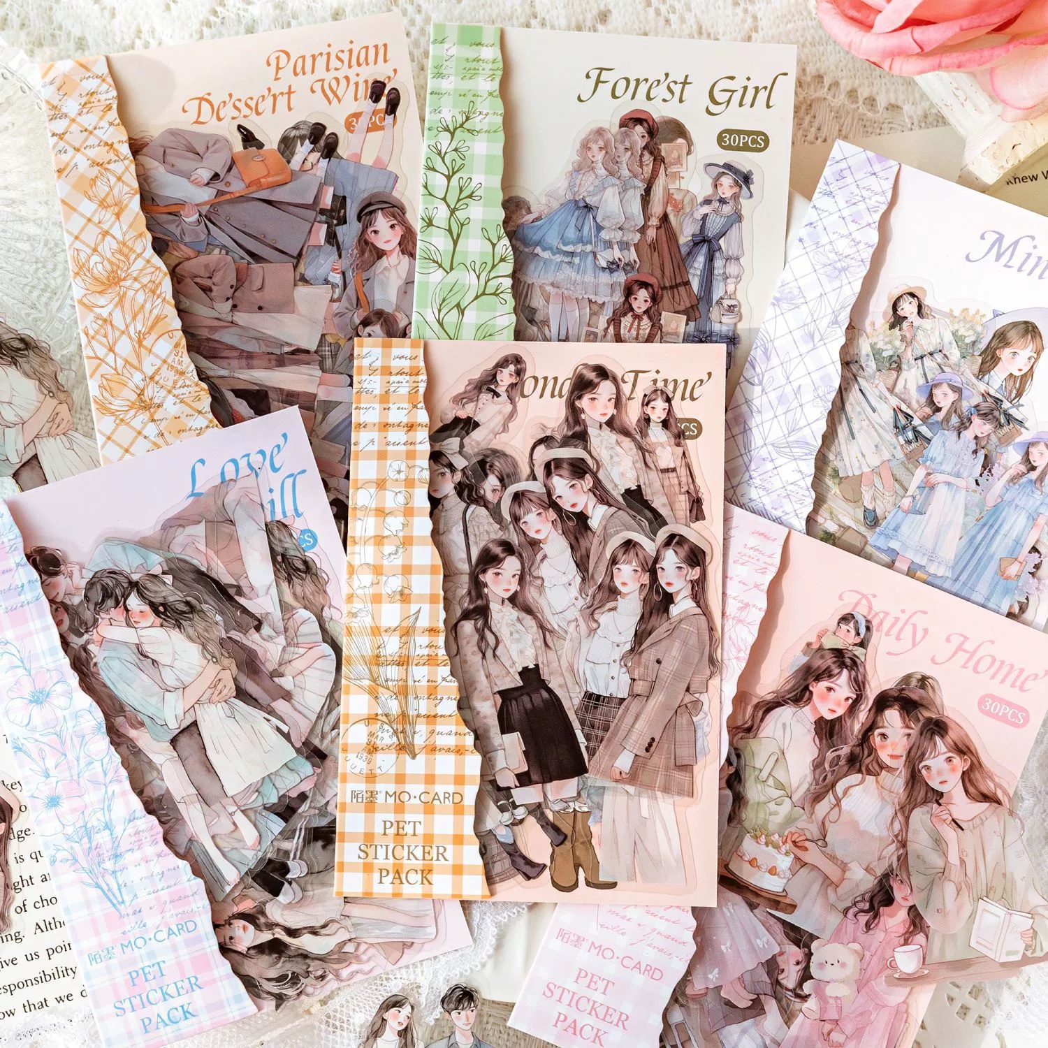 30Pcs Life Tidbits Series PET  - Vintage Fashion Journal recensie en prijs