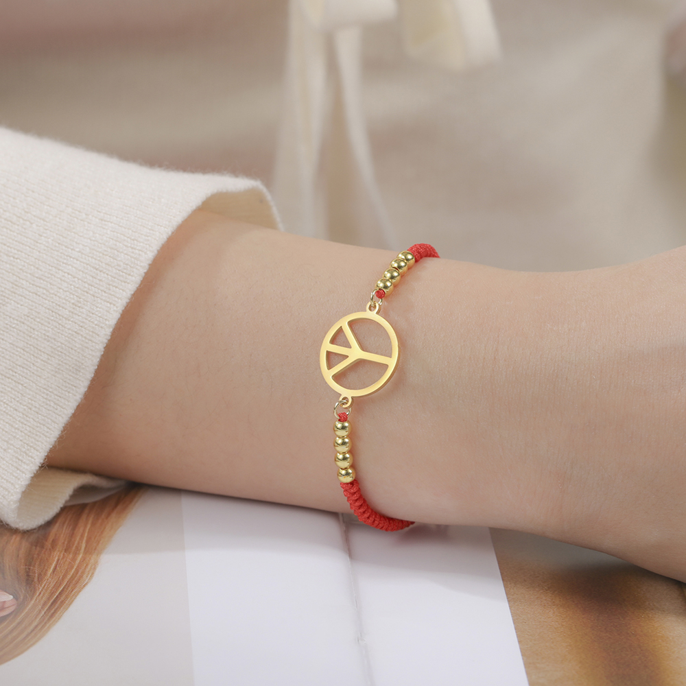 Dawapara Peace Sign Bracelet A - Vintage Fashion Labels recensie en prijs