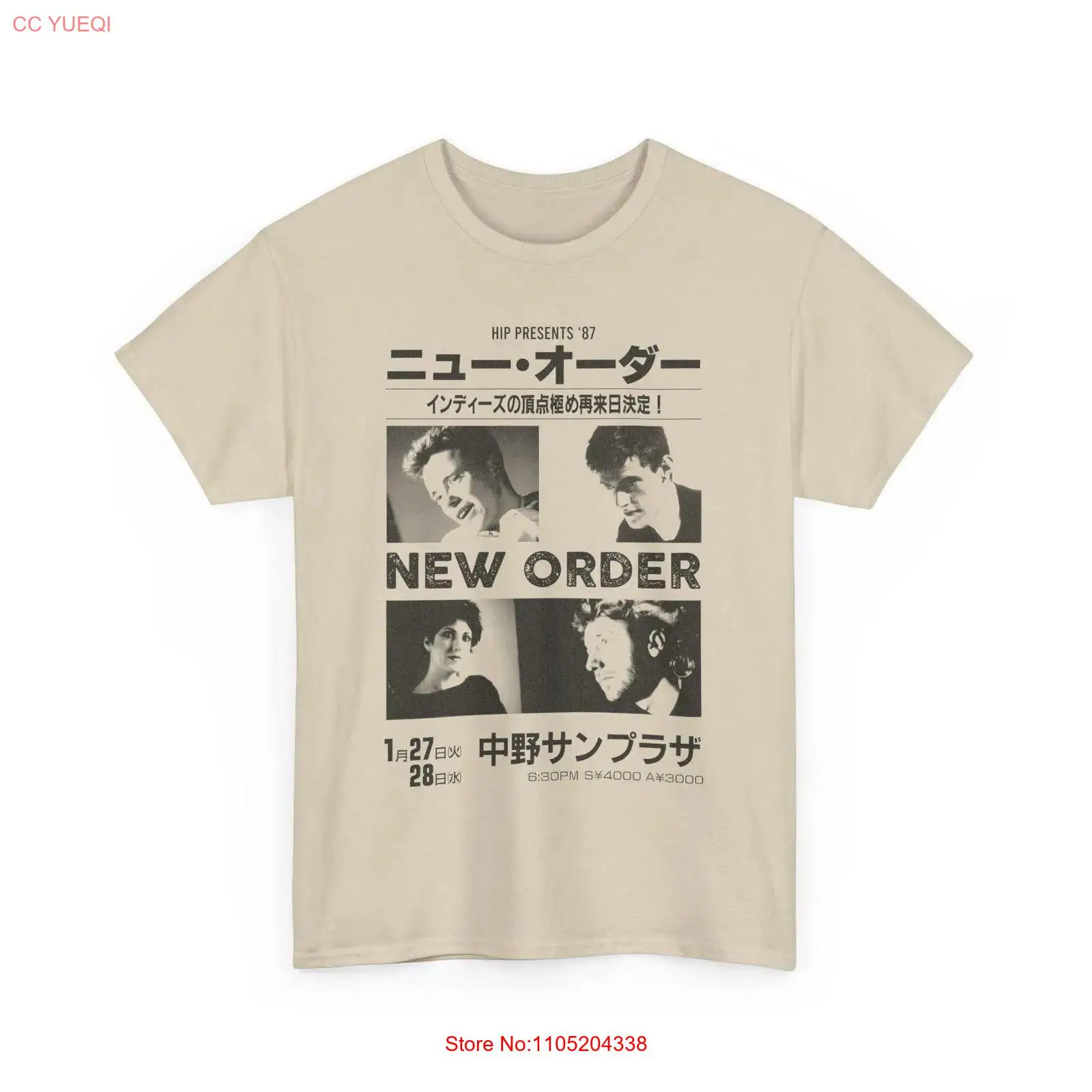 Vintage New Order Live in Japa - Vintage Fashion Japan recensie en prijs