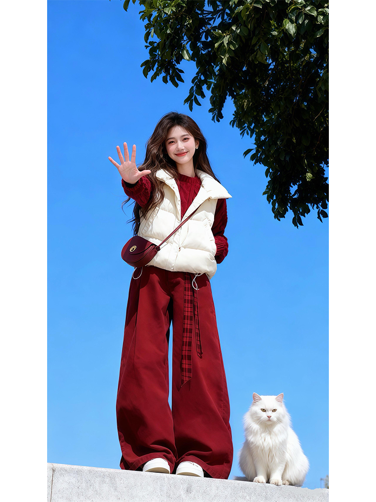 Winter Knitted Sweater Set Wom - Vintage Fashion Pieces recensie en prijs