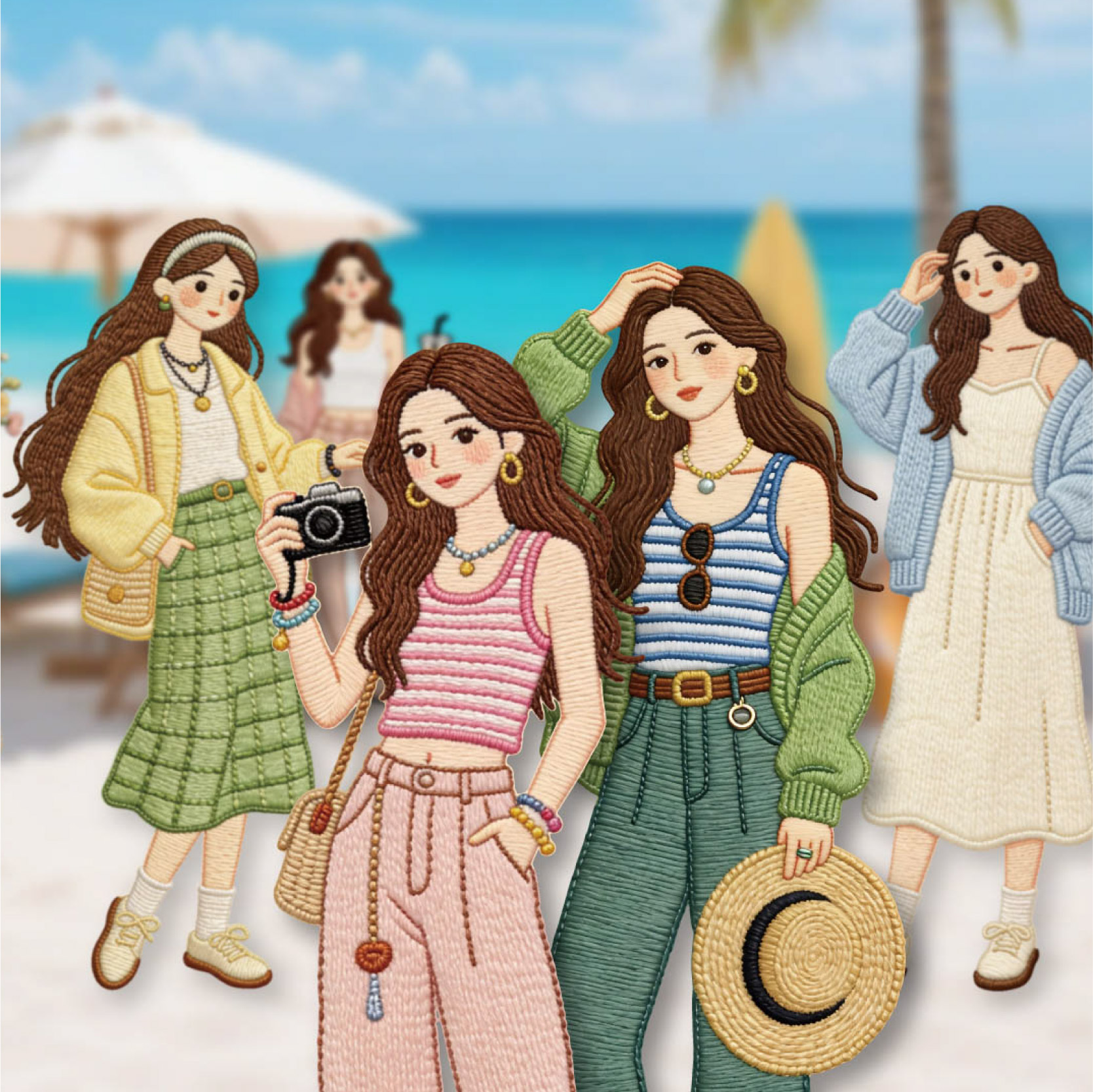 16pcs  Retro Fashion Character - Vintage Fashion Journal recensie en prijs