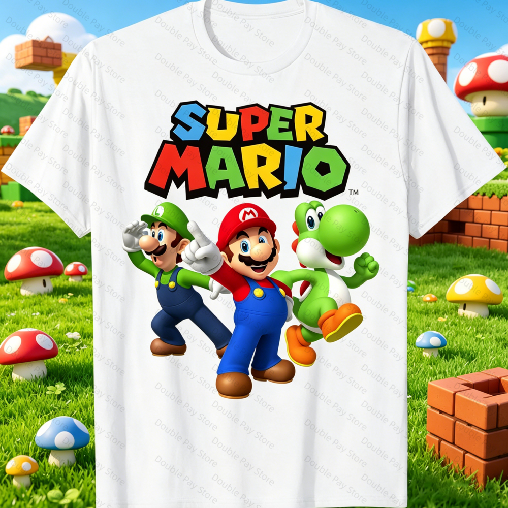 Super Mario T shirt Luigi Yosh - Vintage Fashion Japan recensie en prijs