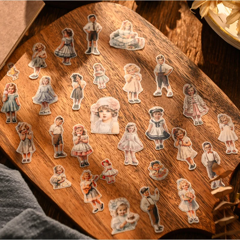 50pcs Vintage Kids Paper Doll  - Vintage Fashion Dolls recensie en prijs