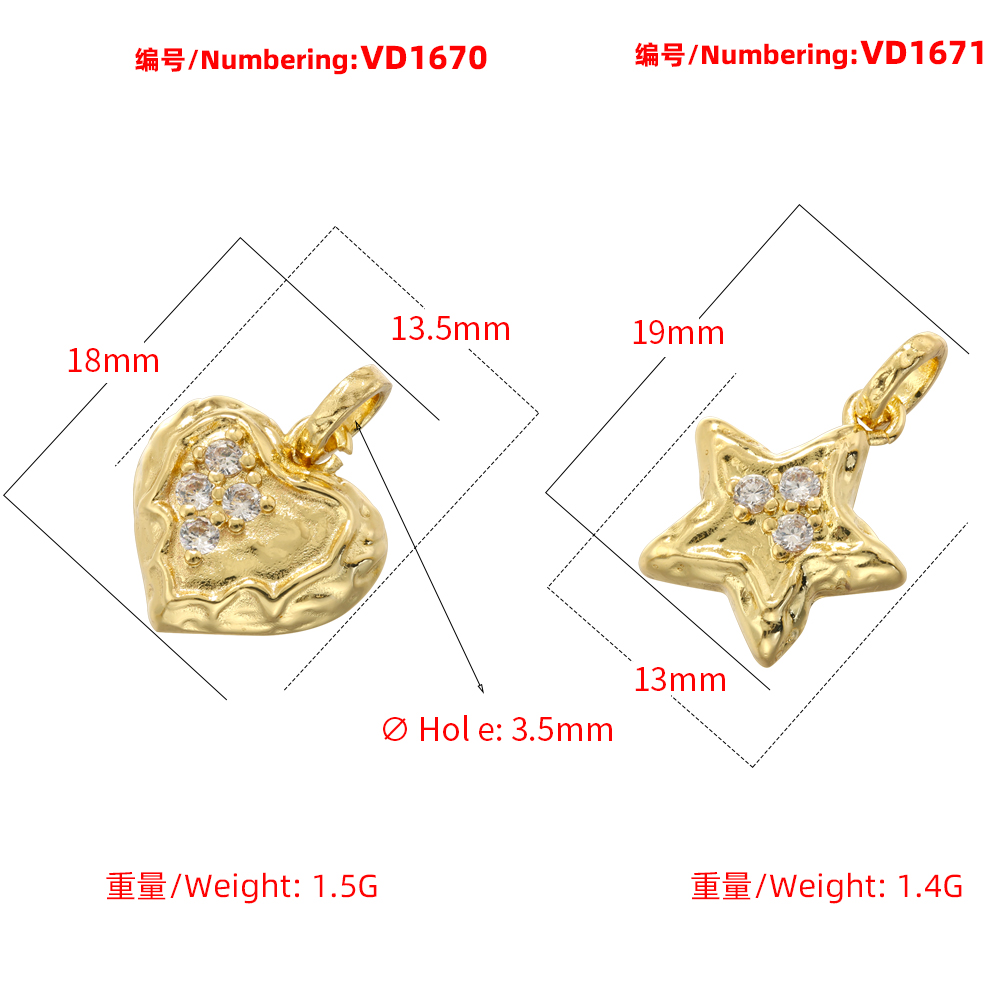 ZHUKOU 18K Golden-plated Inlai - Vintage Fashion Pieces recensie en prijs