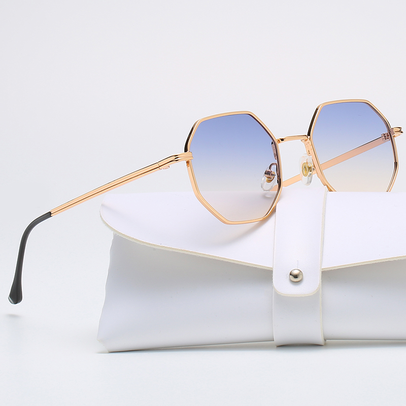 Square Polygon Metal Sunglasse - Vintage Fashion Brands recensie en prijs